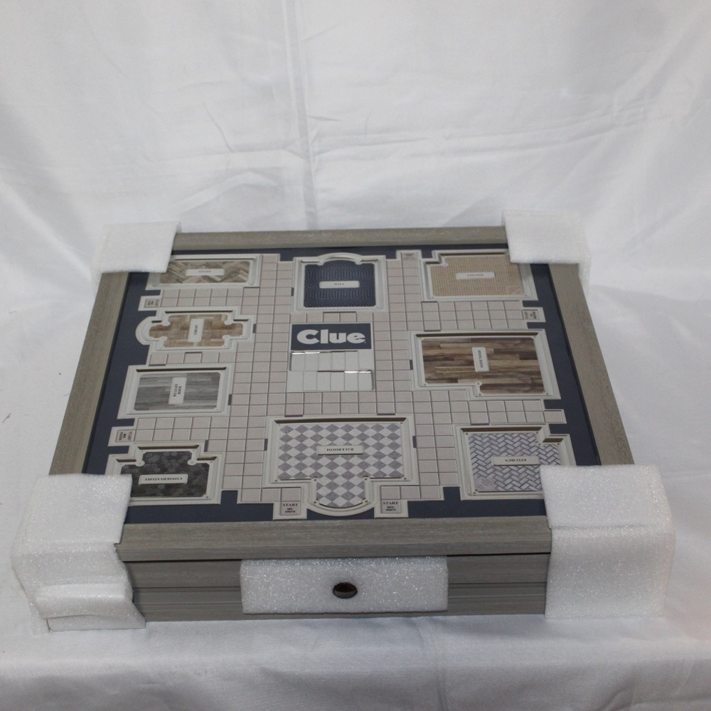 Pottery Barn Clue Deluxe Set.  Wooden Box.  Luxury Edition
